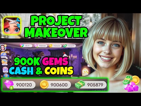 Project Makeover Hack ✅ How to Get 900K FREE Gems, Coins & Cash (iOS & Android)
