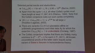 Almost all Collatz Orbits Attain Almost Bounded Values - Terence Tao