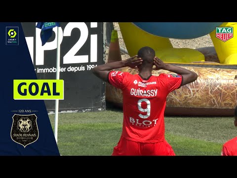 Goal Serhou GUIRASSY (90' +1 - STADE RENNAIS FC) ANGERS SCO - STADE RENNAIS FC (0-3) 20/21