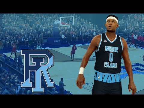 NBA 2K17 2016-17 Rhode Island Rams Jersey & Court Tutorial