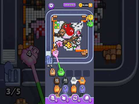Pixel Flow Level 2567 Walkthrough