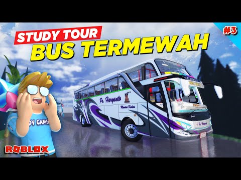 BUS PALING MEWAH FULL INTERIOR !! GAME BUS INDONESIA MIRIP CDID - BUSSID Roblox