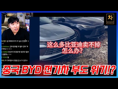 중국의 1위 기업 BYD 마저도 중국 기업들 도미노처럼 파산 일보 직전!