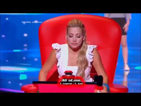 Sara Vieira vs Oriana Olarte 'All of me' The kids voice