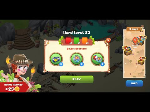 Lost Island Blast Adventure Level 82