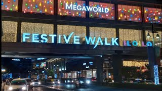 Modern Iloilo// Festive Walk at Night//livable City in Philippines