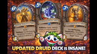 Empty Deck Druid?! | Krona + Omen Combo ๐ฑ | Hearthstone Gameplay