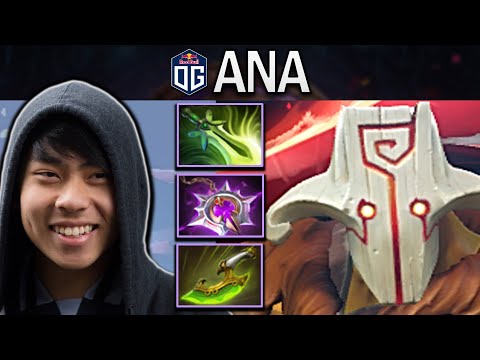 OG.ANA SMURF JUGGERNAUT WITH NULLIFIER-SWIFT BLINK - DOTA 2 GAMEPLAY