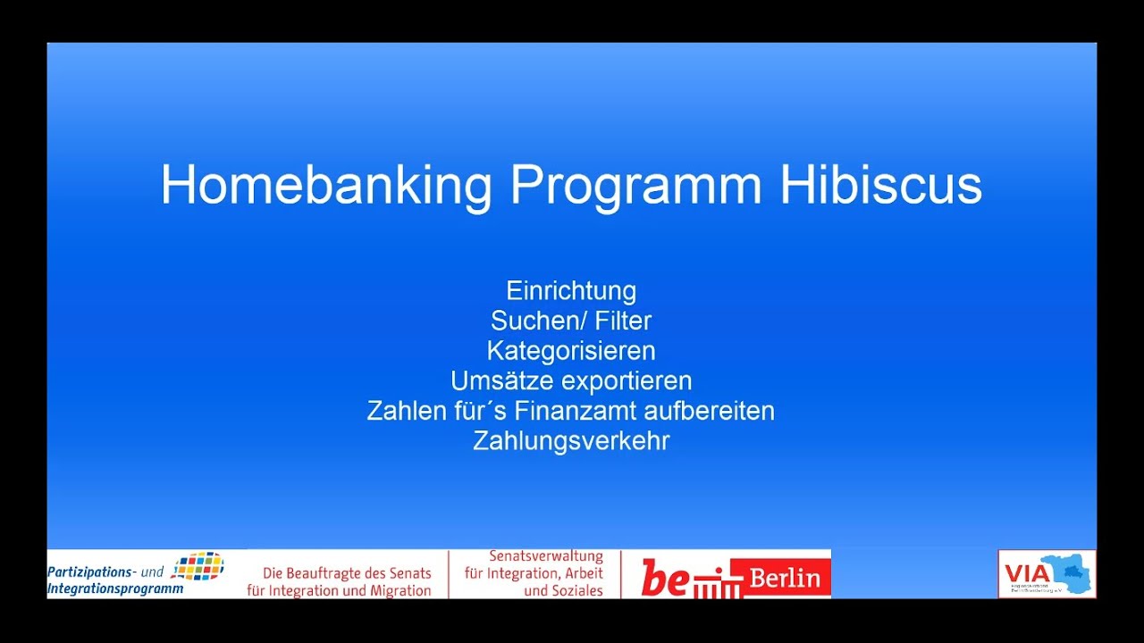 Vereinssoftware, Online-Banking und Finanzbuchhaltung - Die System übergreifende Jameica-Platform macht es möglich! 8 Vereinssoftware, Online-Banking und Finanzbuchhaltung – Die System übergreifende Jameica-Platform macht es möglich!