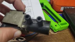 2002 Mitsubishi Eclipse EVAP purge valve testing old and new