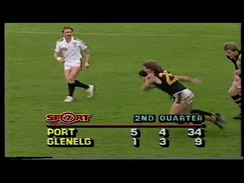 1986 Round 20 Port 14.12 96 d Glenelg 12.4 76