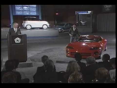 Lee Iacocca Introduces the Dodge Viper