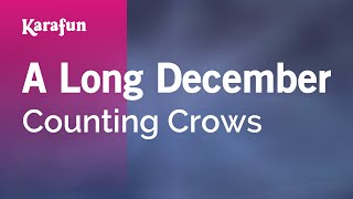 Karaoke A Long December - Counting Crows *