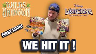 We Opened Wilds Unknown EARLY… AND HIT AN ENCHANTED! (Full Disney Lorcana Unboxing)