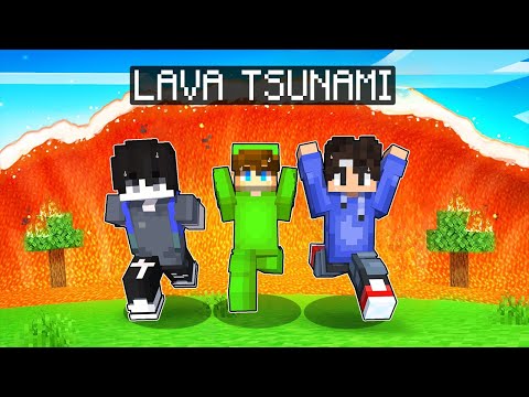 LAVA TSUNAMI in OMOCITY!????????????- Minecraft (Tagalog)