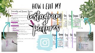 HOW I EDIT AND TAKE MY INSTAGRAM PICS | studycollab: alicia