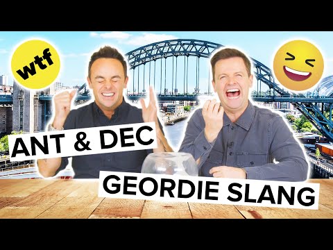 Ant & Dec Get Quizzed On Geordie Slang