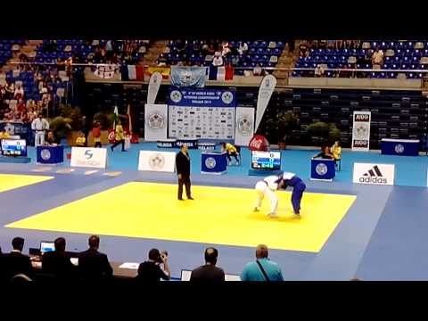 World veterans judo championship (Málaga 2014) M2 -90kg. STAUDT - PRADOS 1er. combate