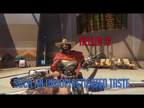 New McCree Hanzo Interaction - Unsophisticated Taste