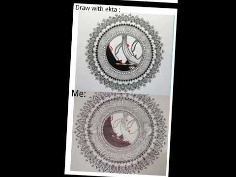 Me vs Draw With Ekta ## Drawing Comparision##😍😍 ## Drawing short##