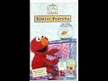 Opening And Closing To Sesame Street Elmo S World Family Feature 2002 VHS