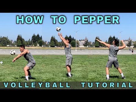 HOW TO PEPPER | Volleyball Warmup thumbnail
