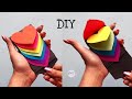 How to make Rainbow Heart Waterfall Card| Pull Me card| Scrapbooking card| Valentine's day card idea