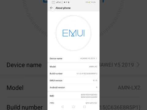 How to enable developer option by huawei phones