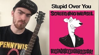 Screeching Weasel - Stupid Over You (Guitar Cover) | Jacob Reinhart