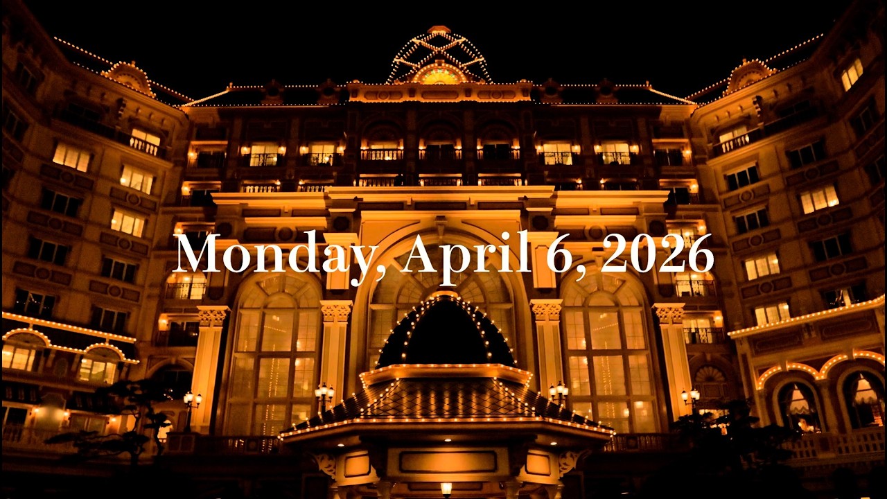 東京ディズニーリゾート　最高の4月06日を迎える為の動画 東京ディズニーランド