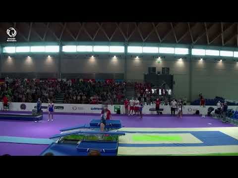 Molly MCKENNA (GBR) - 2022 junior European Champion, Double Mini-Trampoline