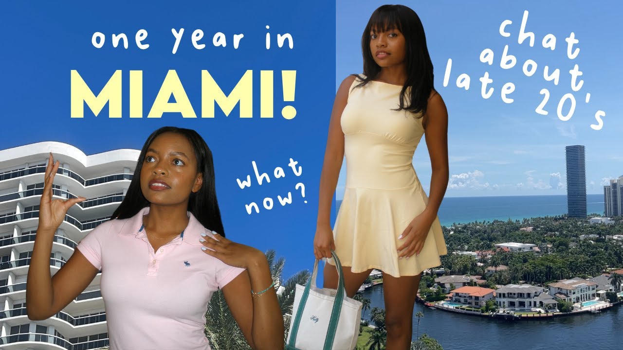 LIFE UPDATE 💌 chit chat about late 20s, relationships, one year of living in Miami!