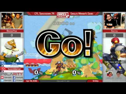 CFLS 74 - Gahtzu (CFal) vs BrokenYew (Fox)