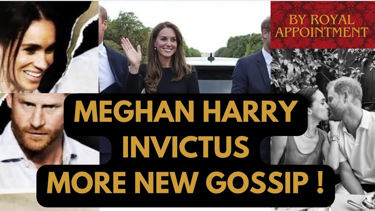 INVICTUS, MEGHAN MELTDOWN & BY ROYAL APPOINTMENT LATEST #meghan #meghanmarkle #royal L
