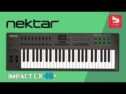Обзор MIDI клавиатуры Nektar Impact LX49+