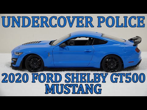 UNDERCOVER POLICE 2020 FORD SHELVY MUSTANG GT500