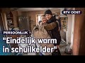 Bas uit Enschede deelt speciale slaapzakken uit in Oekraïne | RTV Oost