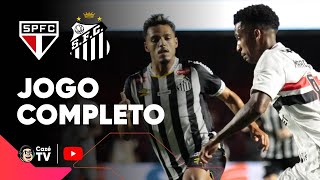JOGO COMPLETO: SÃO PAULO X SANTOS | PAULISTÃO 2026 | 6ª RODADA
