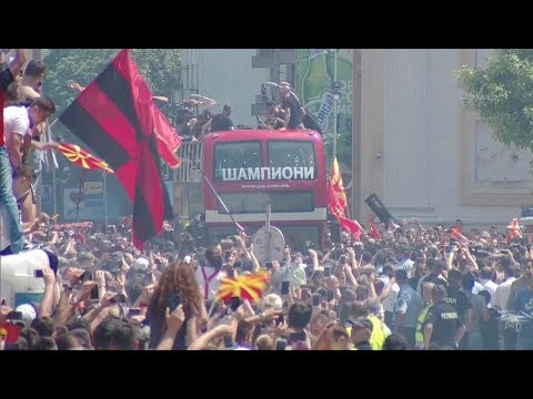 Пречек на ракометарите на Вардар во Скопје - 06.06.2017 (HD)