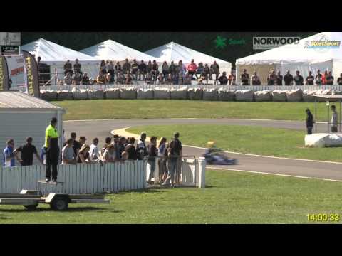 Kart Sport 2015 Race 33 - 125cc Rotax Max Heavy - Heat 4