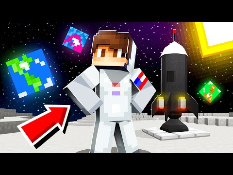 Minecraft, But You Start On THE MOON...