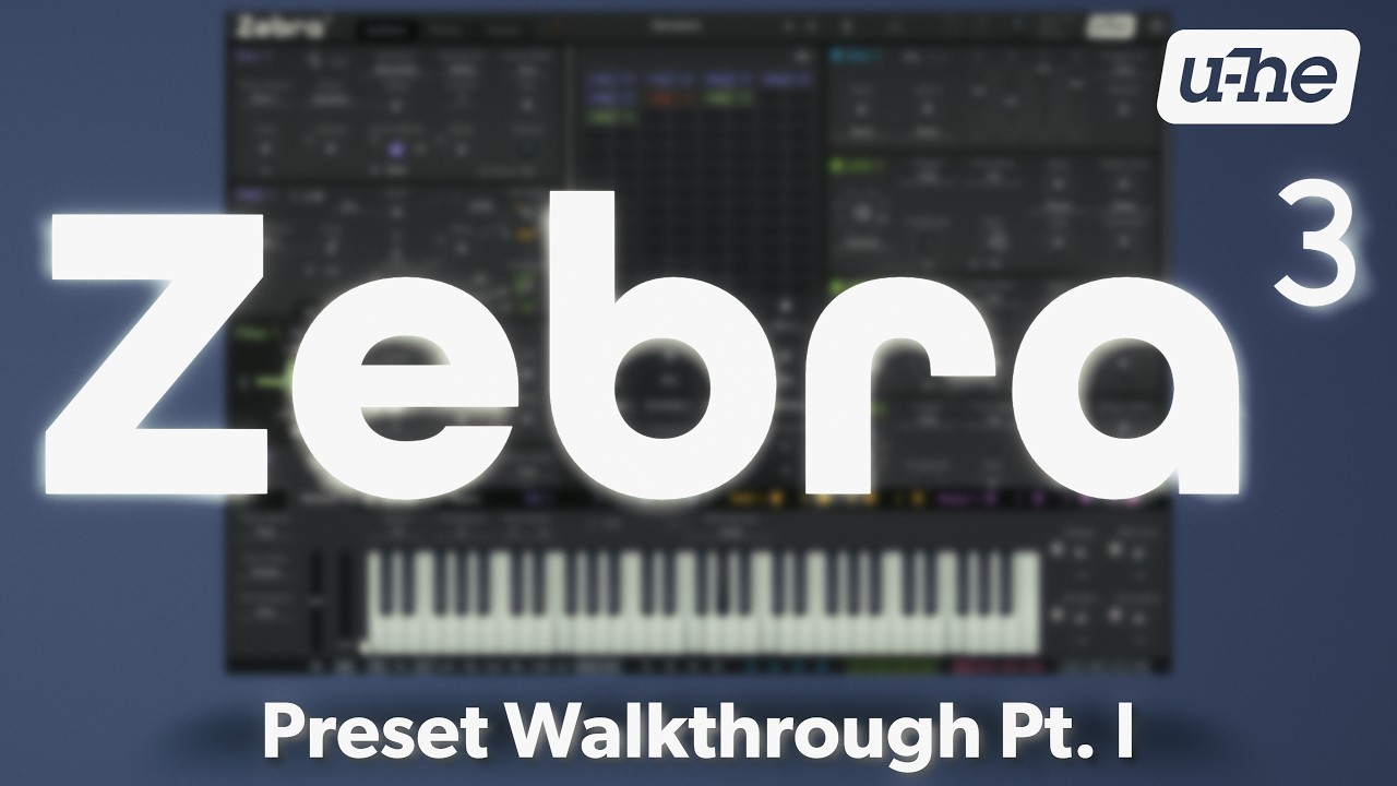 Zebra 3 &ndash; Preset Walkthrough Pt. I (no talking) - YouTube
