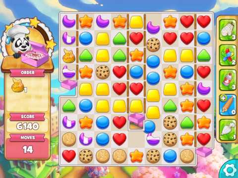 Cookie Jam Level 462 - 3 stars