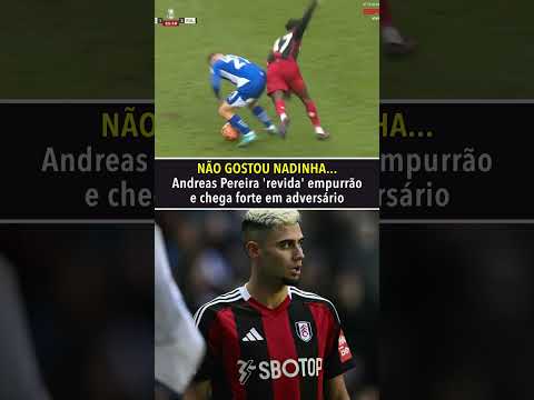 NÃO GOSTOU! Andreas 'revida' empurrão em Smith após jogador do Wigan ter dividida com Godo #shorts