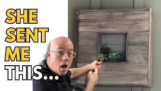My Customer Gave Me ONE Picture… So I Built It. - quadriplegic woodworking
