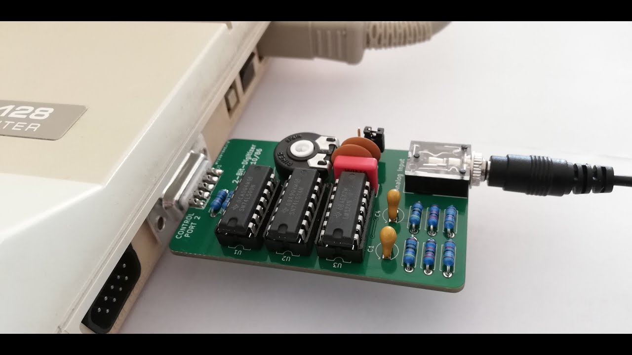 Building an Audio Digitizer for the Commodore 64
