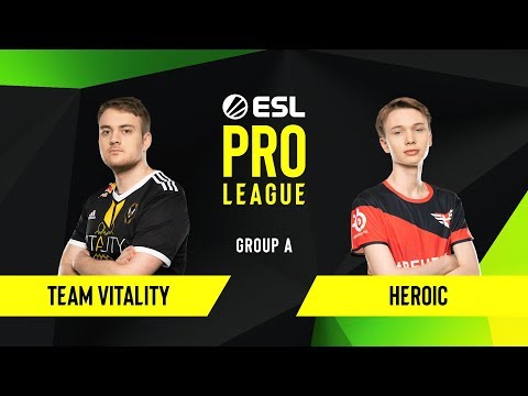 CS:GO - Team Vitality vs. Heroic [Train] Map 1 - Group B - ESL EU Pro League Season 10