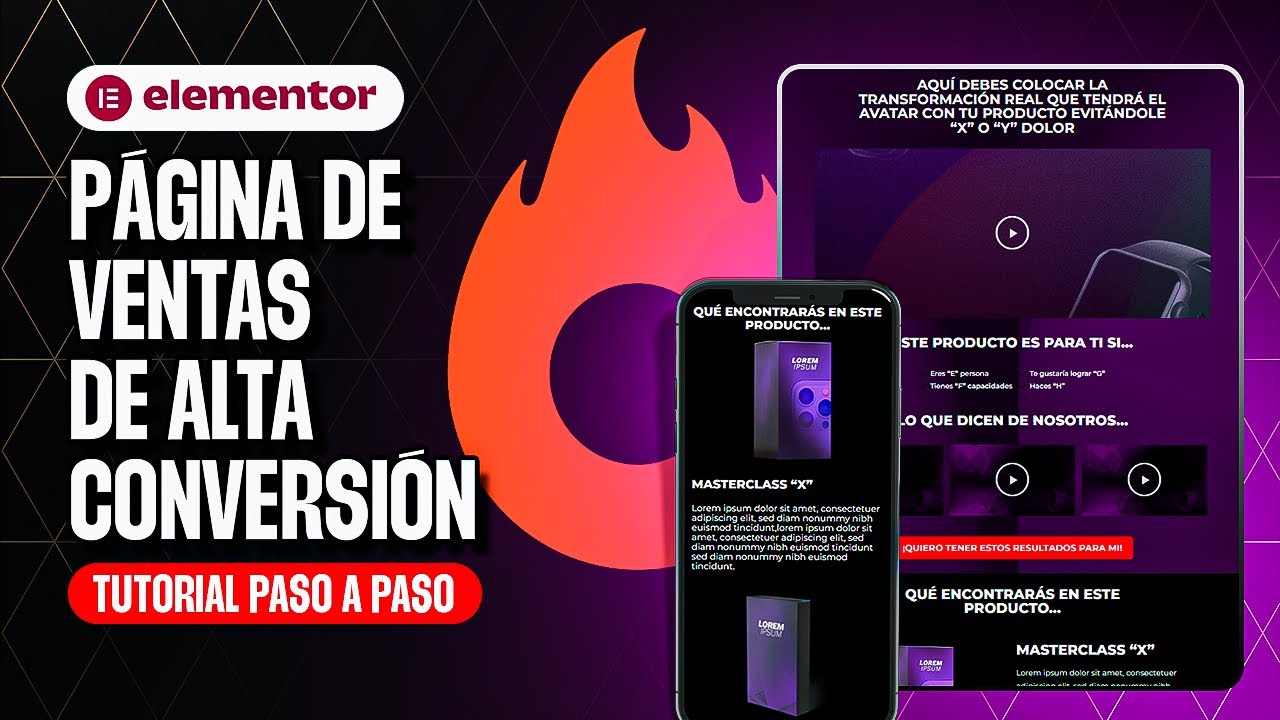 Como crear una PÁGINA DE VENTAS con ELEMENTOR para HOTMART 2024 | PRODUCTOS DIGITALES