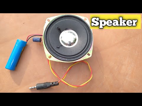 Simple mp3 audio speaker || audio amplifier at home