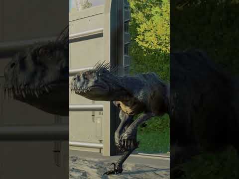 Indoraptor vs Scorpios Rex.  #jurassicpark #jurassicworld #dinosaur #scorpiusrex #indoraptor